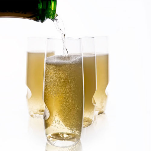 Stemless Champagne Flutes The Stemless Wine Glass site