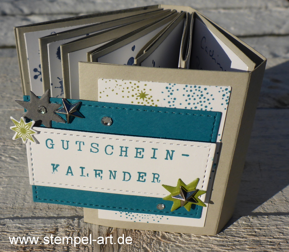 Den Gutscheinkalender für meinen Mann… | StempelArt