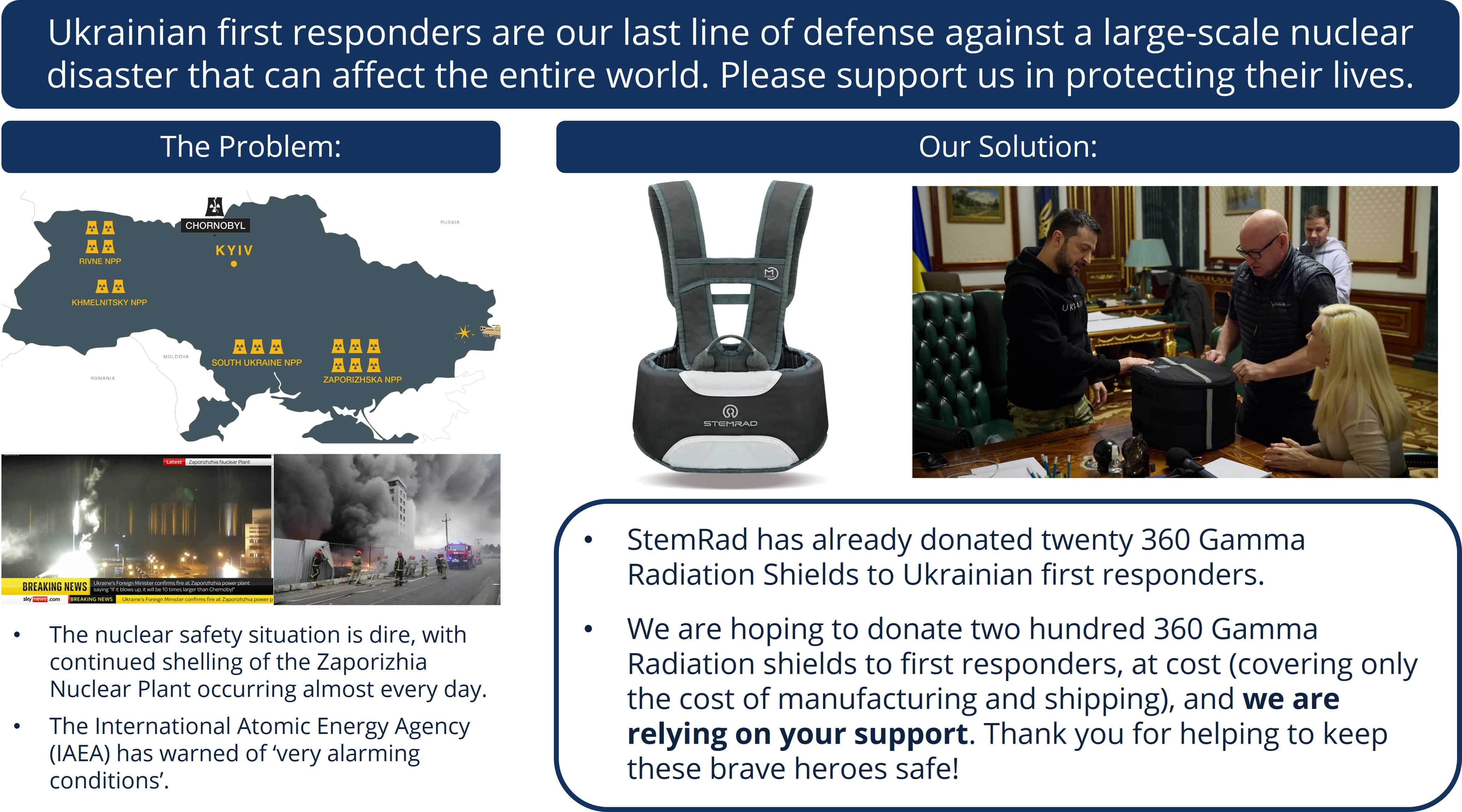 Donate Shields for Ukraine StemRad
