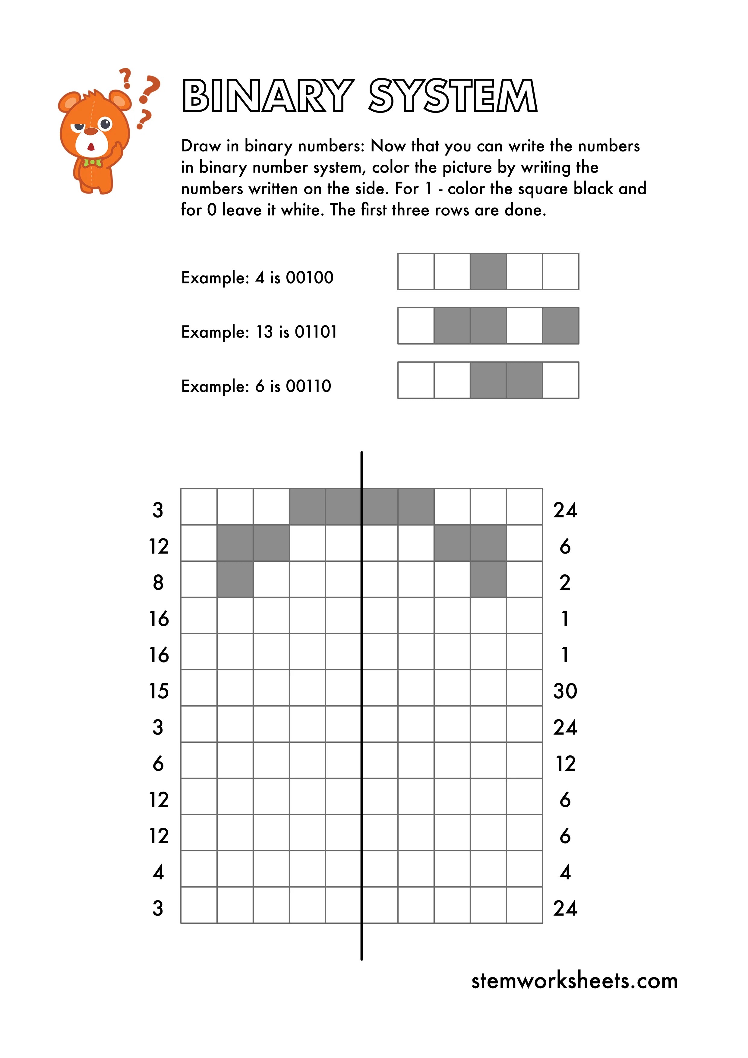 FREE – STEMWorksheets