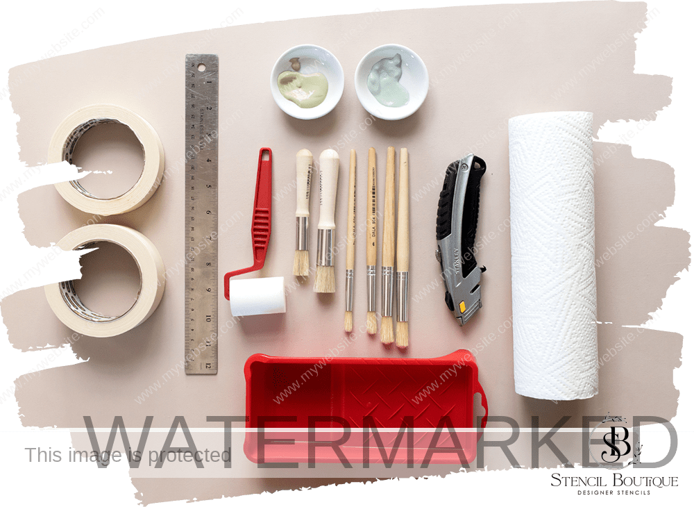 How to stencil Stencil Boutique