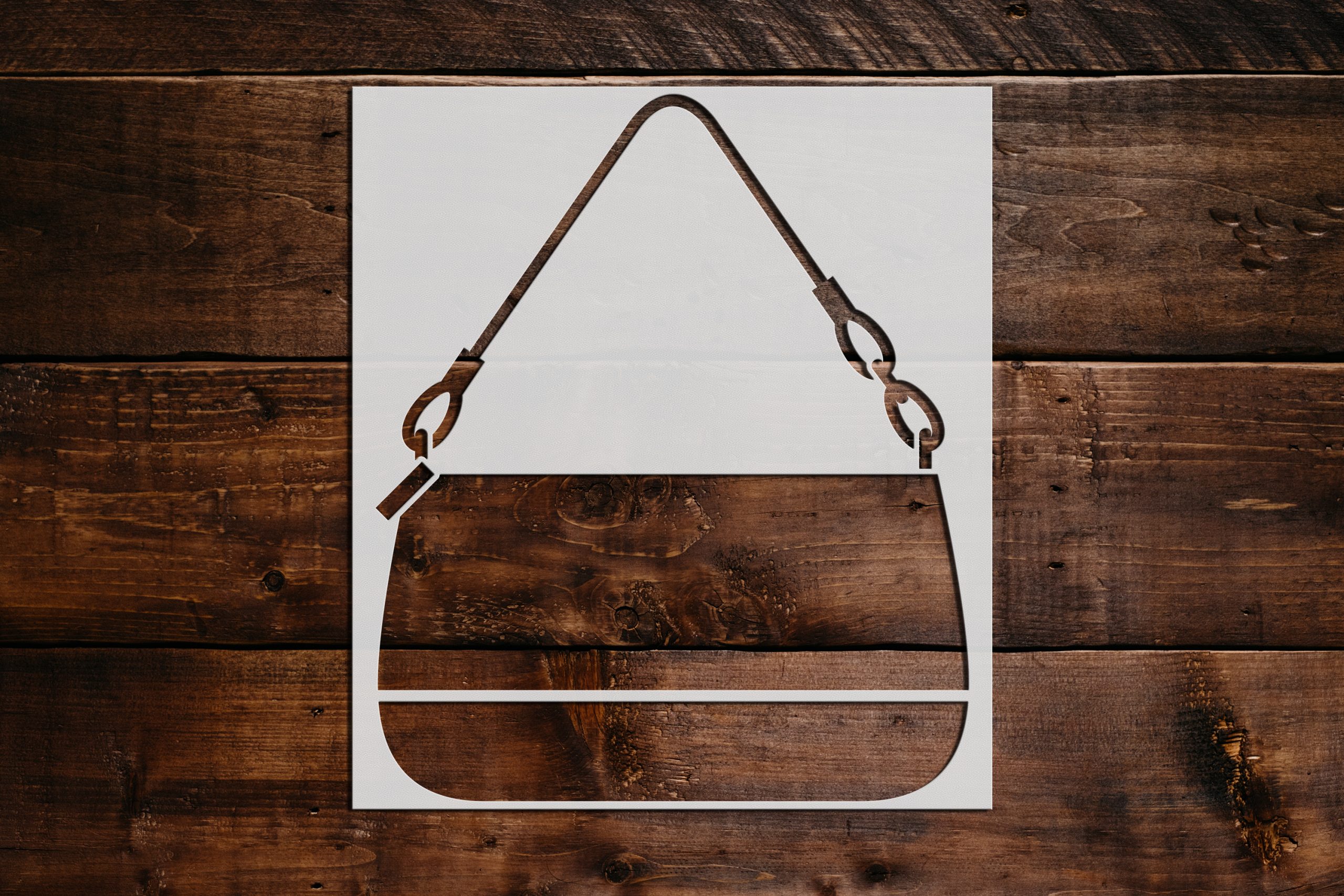 Purse Stencil Art and Wall Stencil Stencil Giant Purse Stencil Art and Wall Stencil Stencil Giant