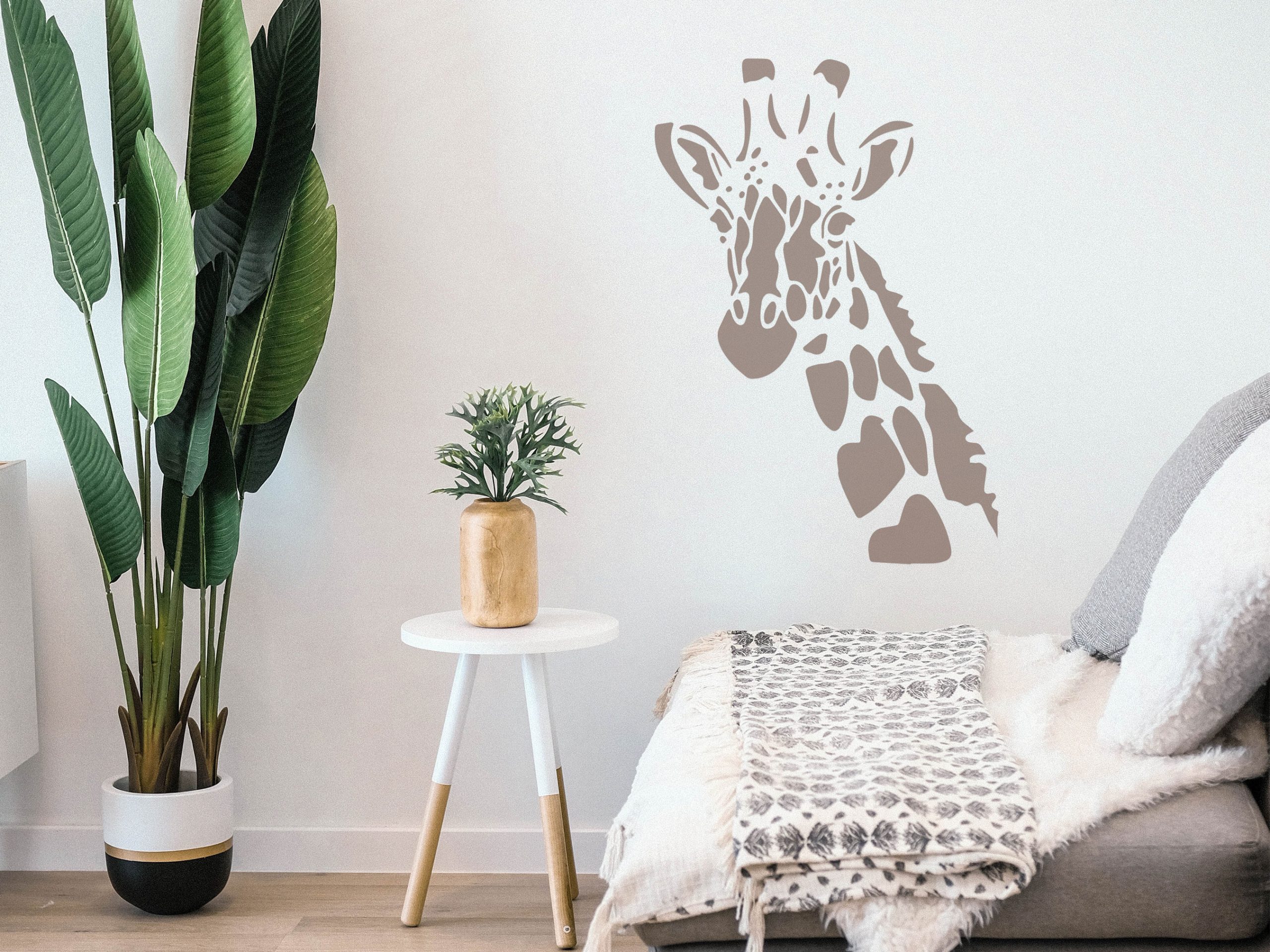 Giraffe Stencil Art and Wall Stencil Stencil Giant