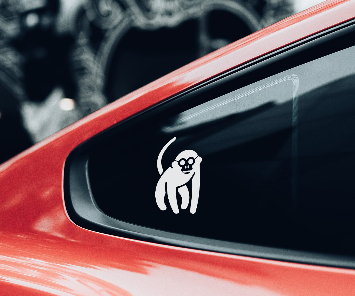 Monkey Stencil Art and Wall Stencil Stencil Giant