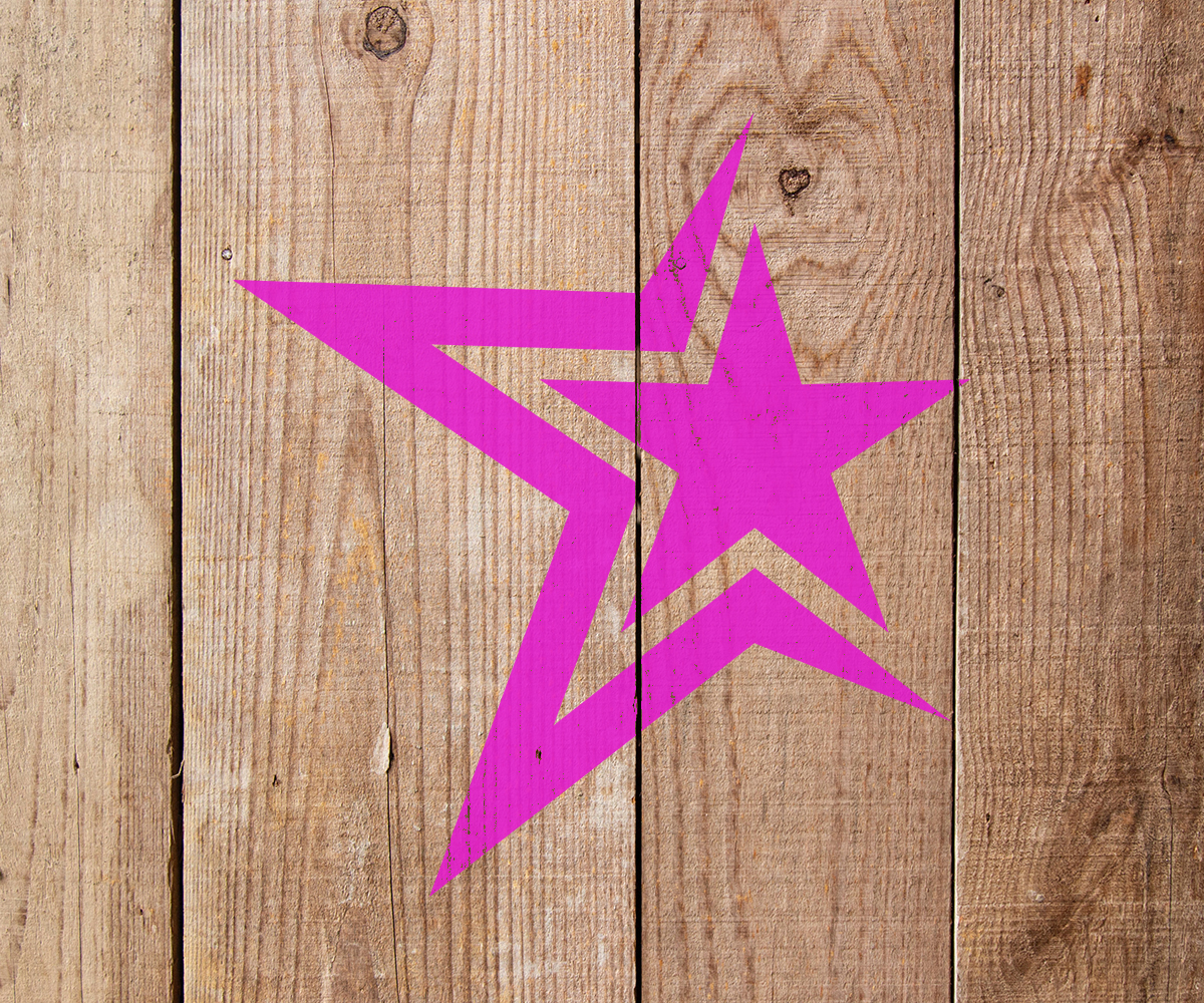 Star Stencil Art and Wall Stencil Stencil Giant