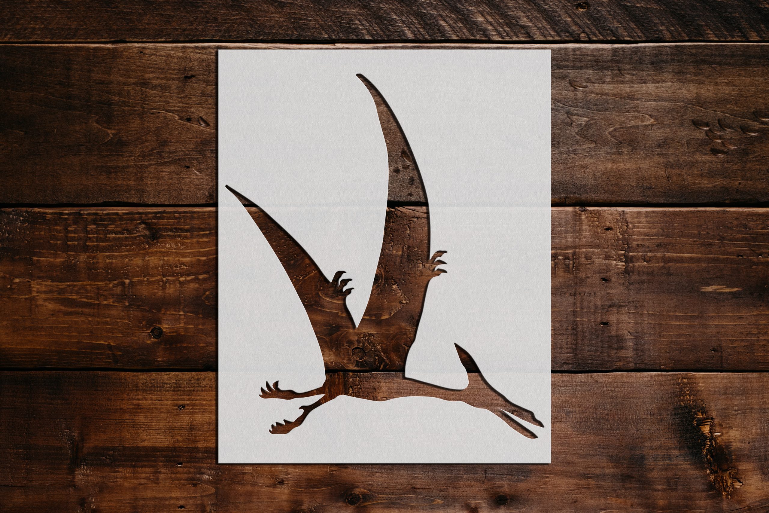 Pterodactyl Stencil Art and Wall Stencil Stencil Giant
