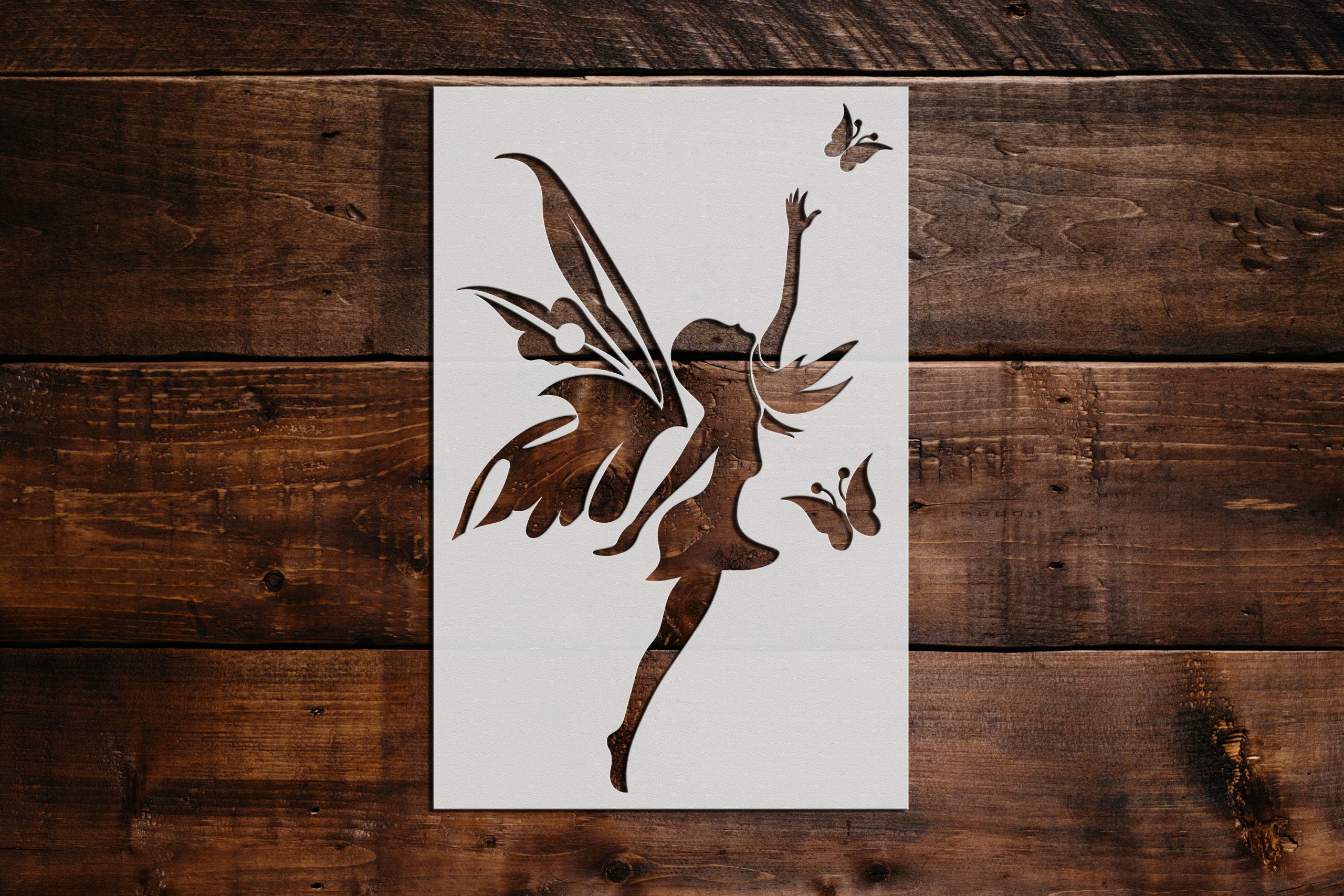 Fairy Stencil Art and Wall Stencil Stencil Giant