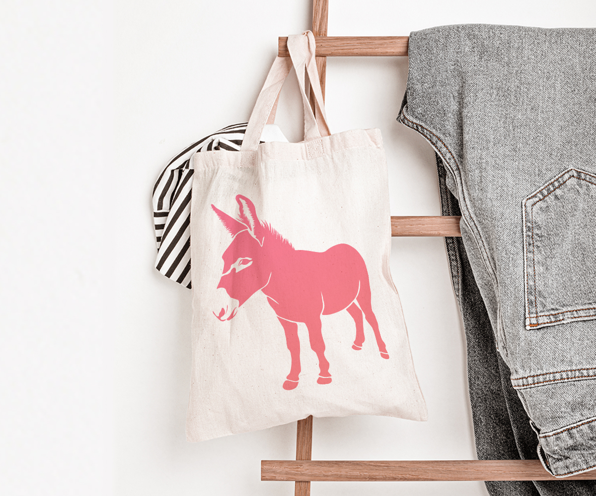 Donkey Stencil Art and Wall Stencil Stencil Giant