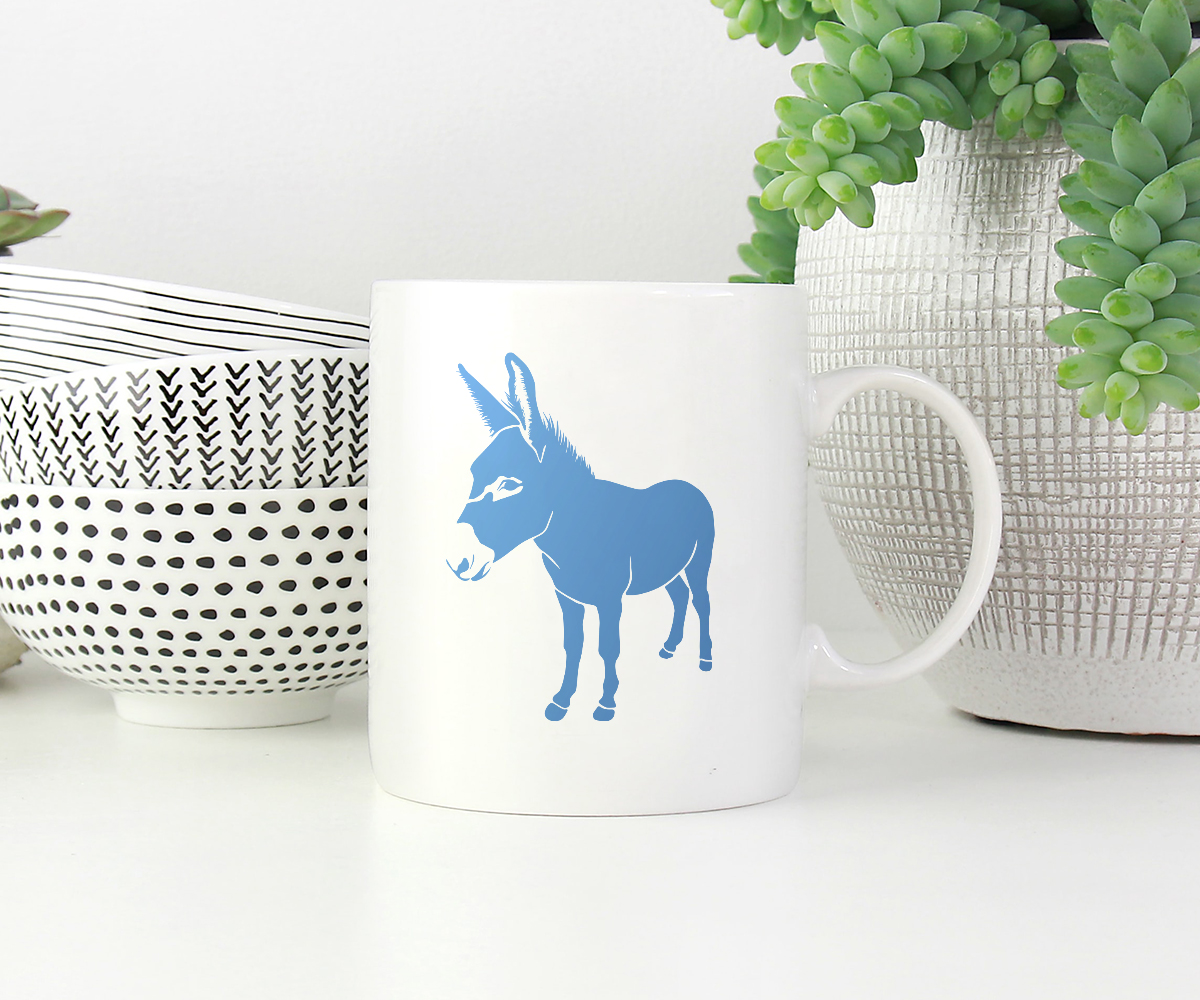 Donkey Stencil Art and Wall Stencil Stencil Giant