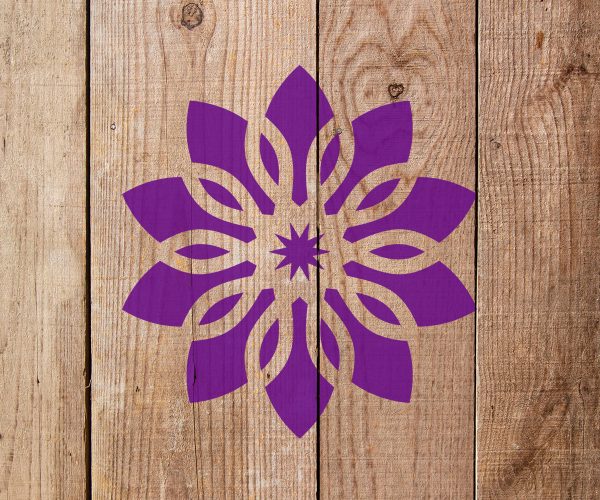 Flower Stencil Art and Wall Stencil Stencil Giant