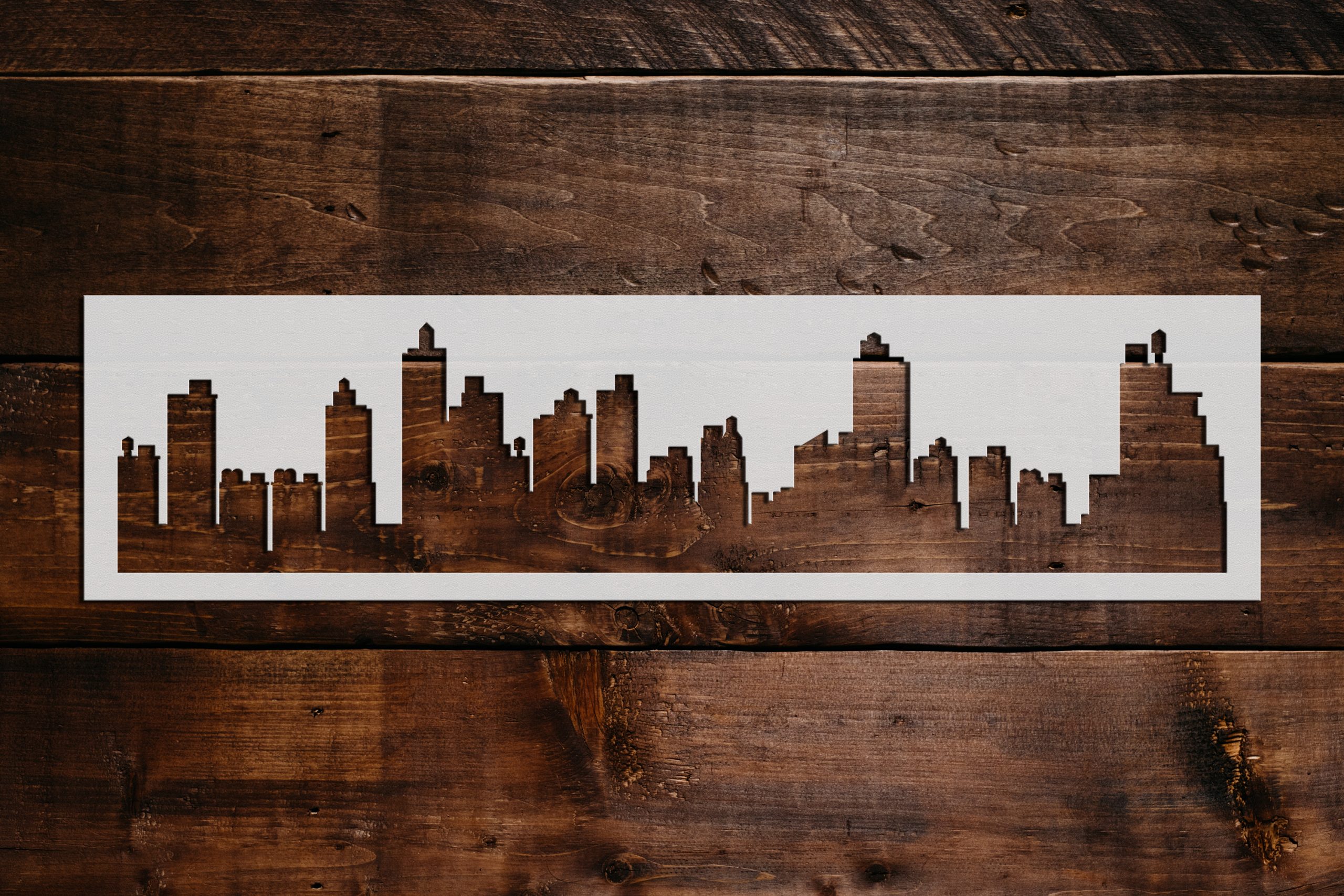 New York City Skyline Stencil New York City Skyline Stencil