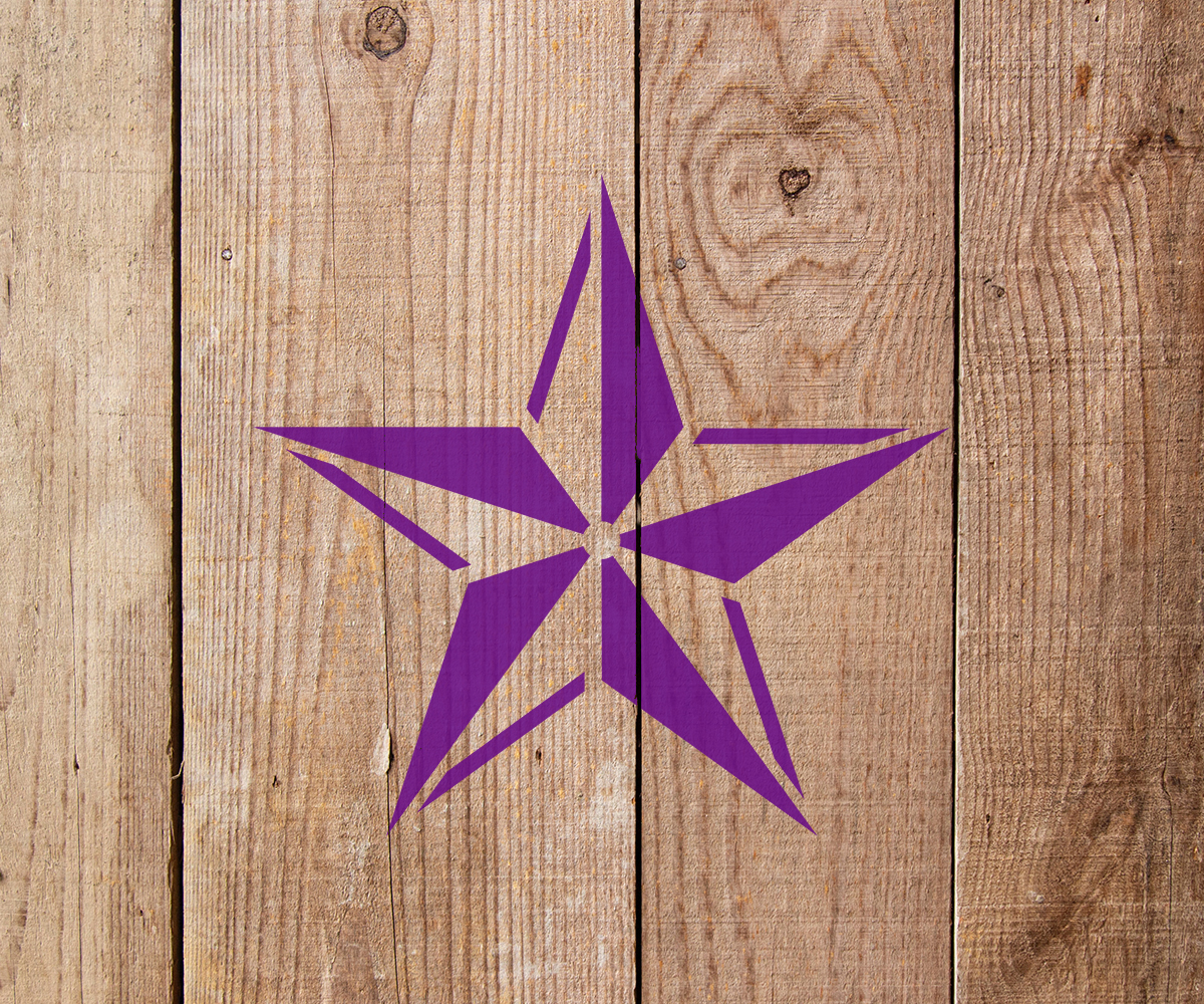 Star Stencil Art and Wall Stencil Stencil Giant