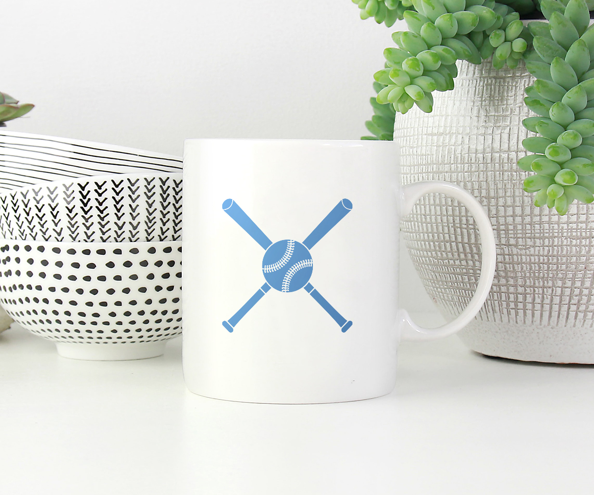 Baseball and Bats Stencil Art and Wall Stencil Stencil Giant