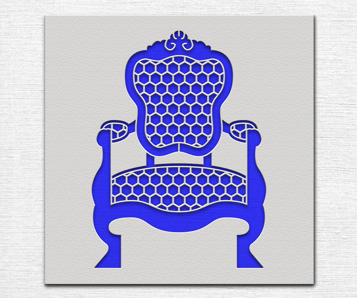 Chair Stencil Art and Wall Stencil Stencil Giant