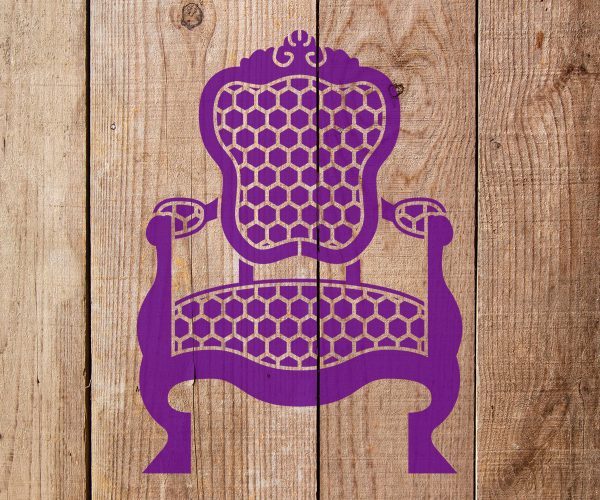 Chair Stencil Art and Wall Stencil Stencil Giant