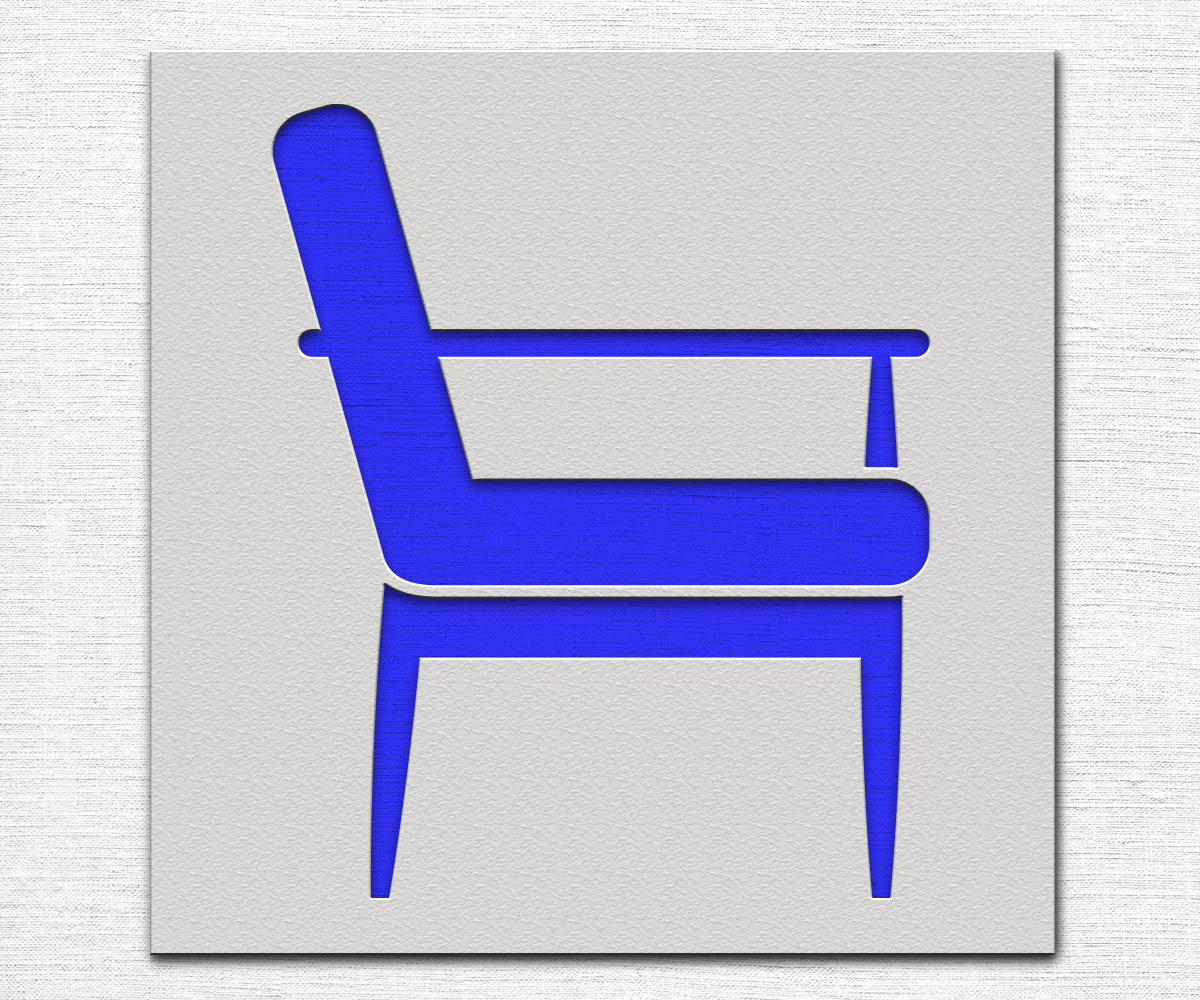 Chair Stencil Art and Wall Stencil Stencil Giant