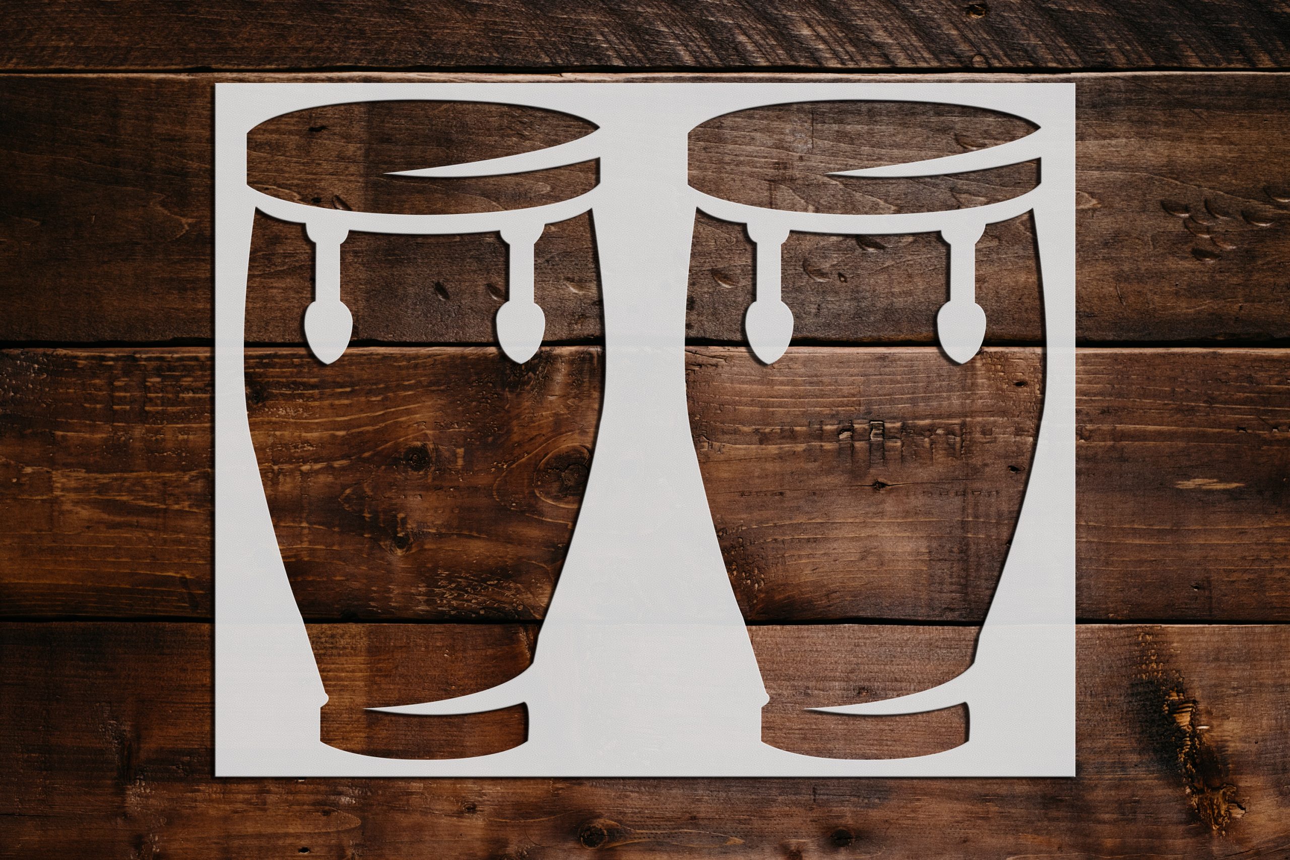 Drums Stencil Art and Wall Stencil Stencil Giant