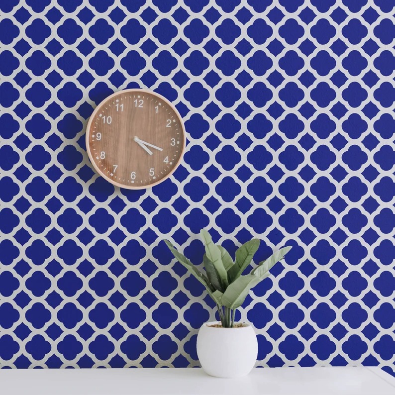 Geometric Design Stencil Art and Wall Stencil Stencil Giant