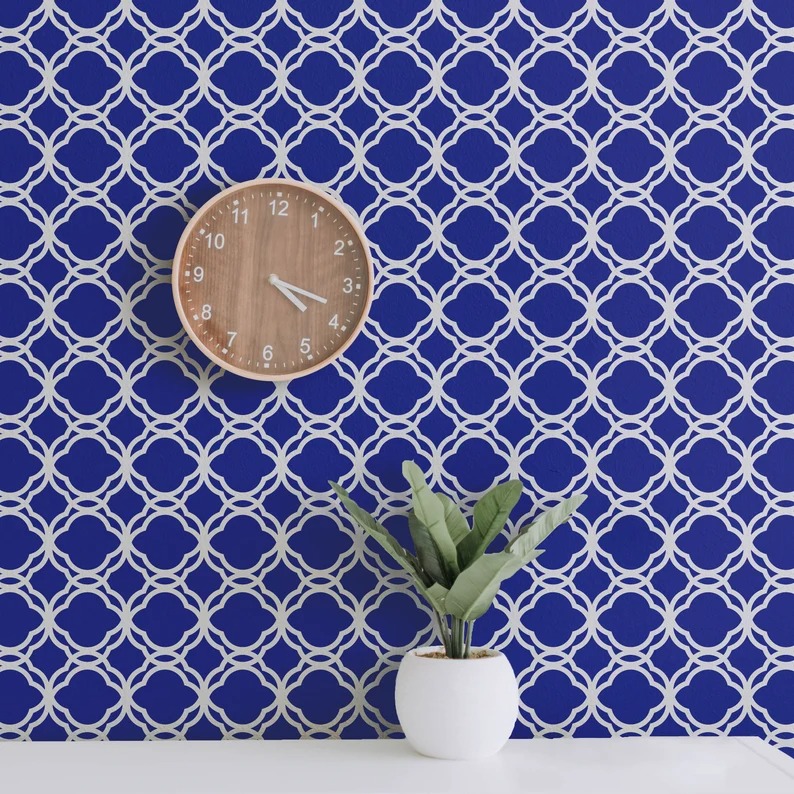 Geometric Design Stencil Art and Wall Stencil Stencil Giant