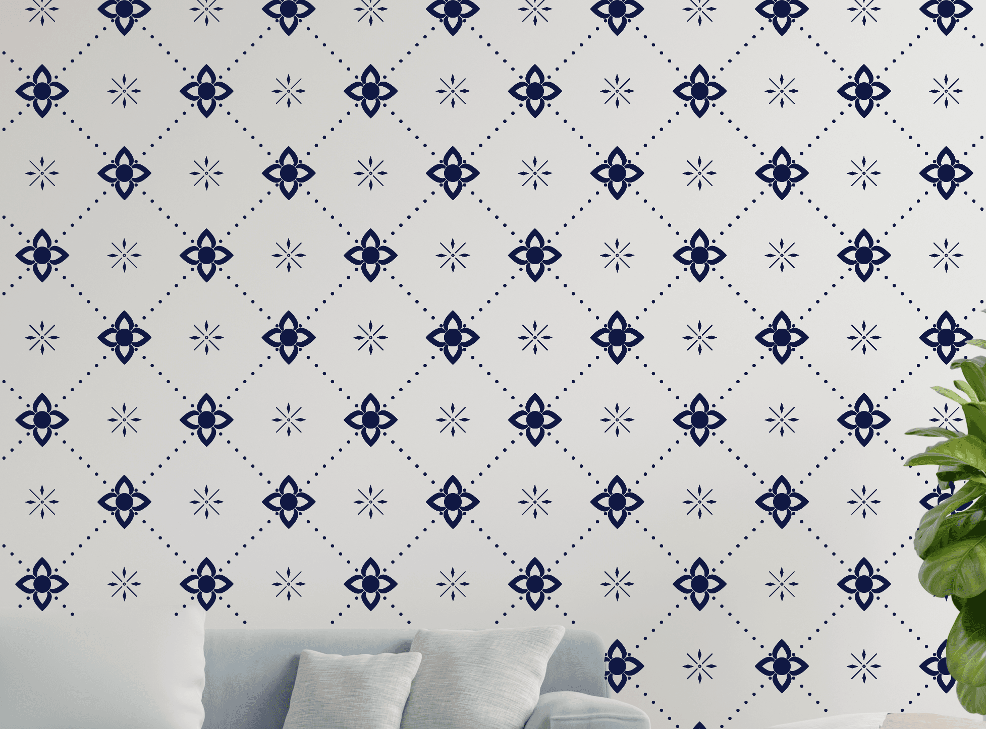 Geometric Design Stencil Art and Wall Stencil Stencil Giant