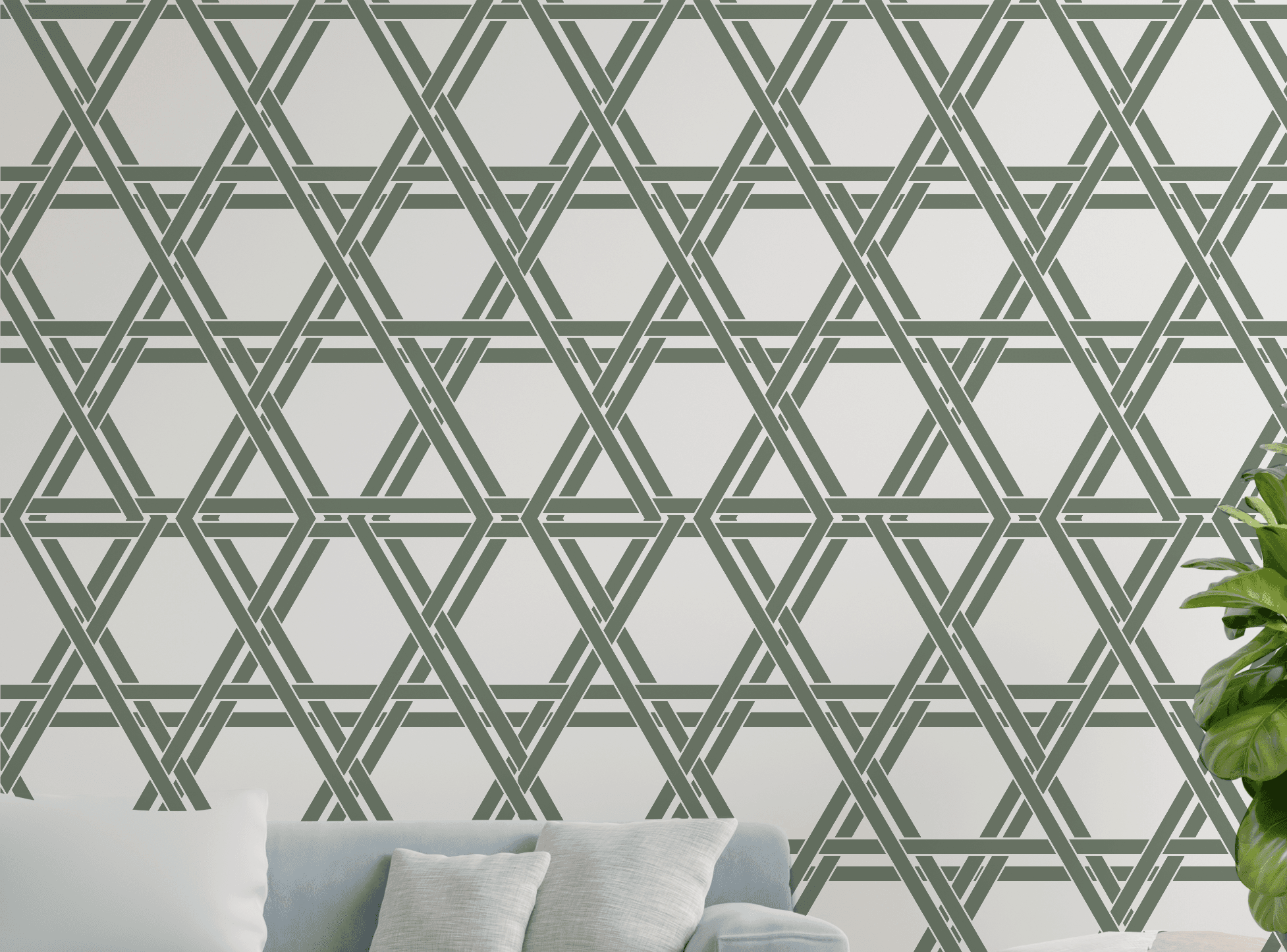 Geometric Design Stencil Art and Wall Stencil Stencil Giant