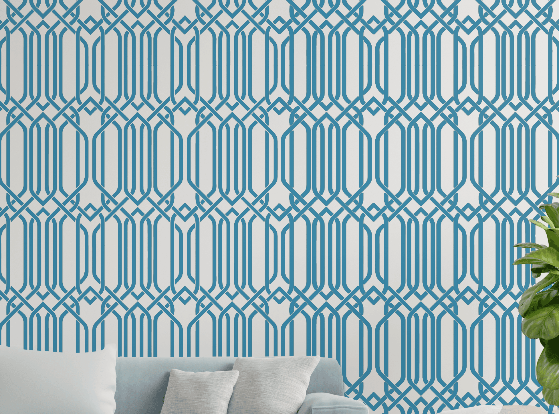 Geometric Design Stencil Art and Wall Stencil Stencil Giant