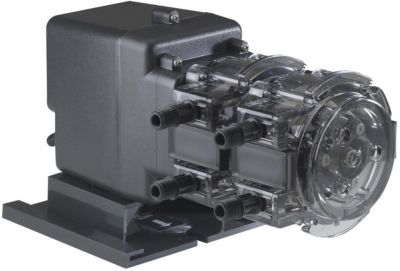 Stenner peristaltic metering pumps with fixed flow rate outputs