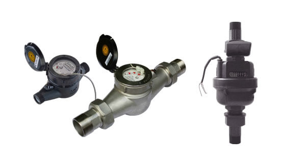 Stenner pumps dry contact water meters