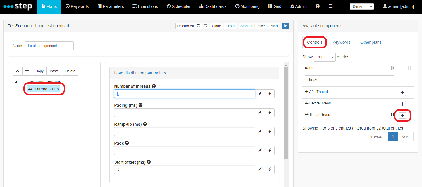 Load testing with Cypress Exense Resource Repository