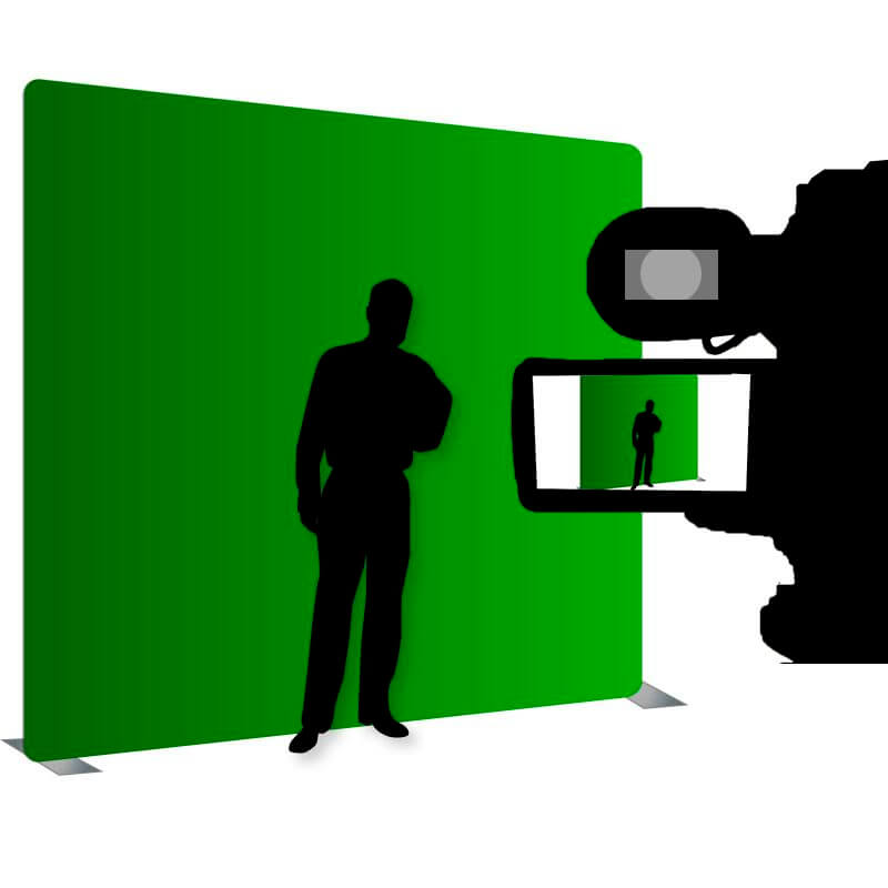 Green Screen DisplayStep and Repeat LA