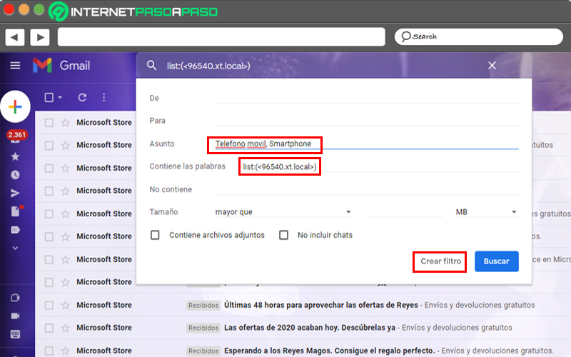 Como fazer um email ir direto para a caixa de entrada do