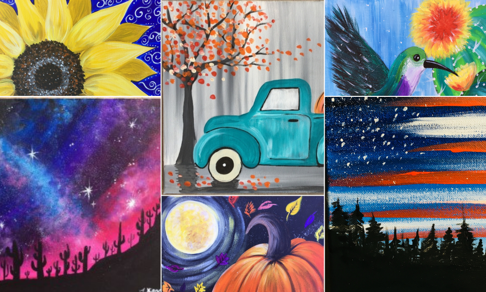 Step By Step Painting Canvas Acrylic Painting For The Absolute Beginner!