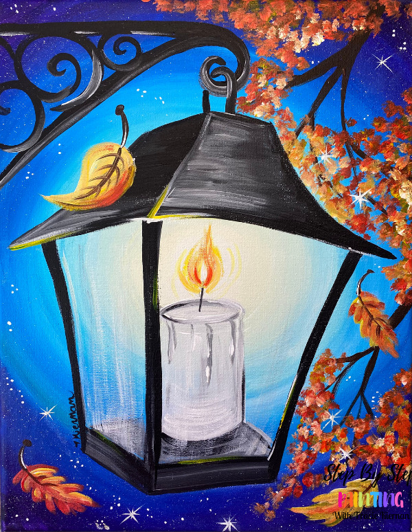 Fall Canvas Paintings Easy Canvas Painting For Beginners Step By Step