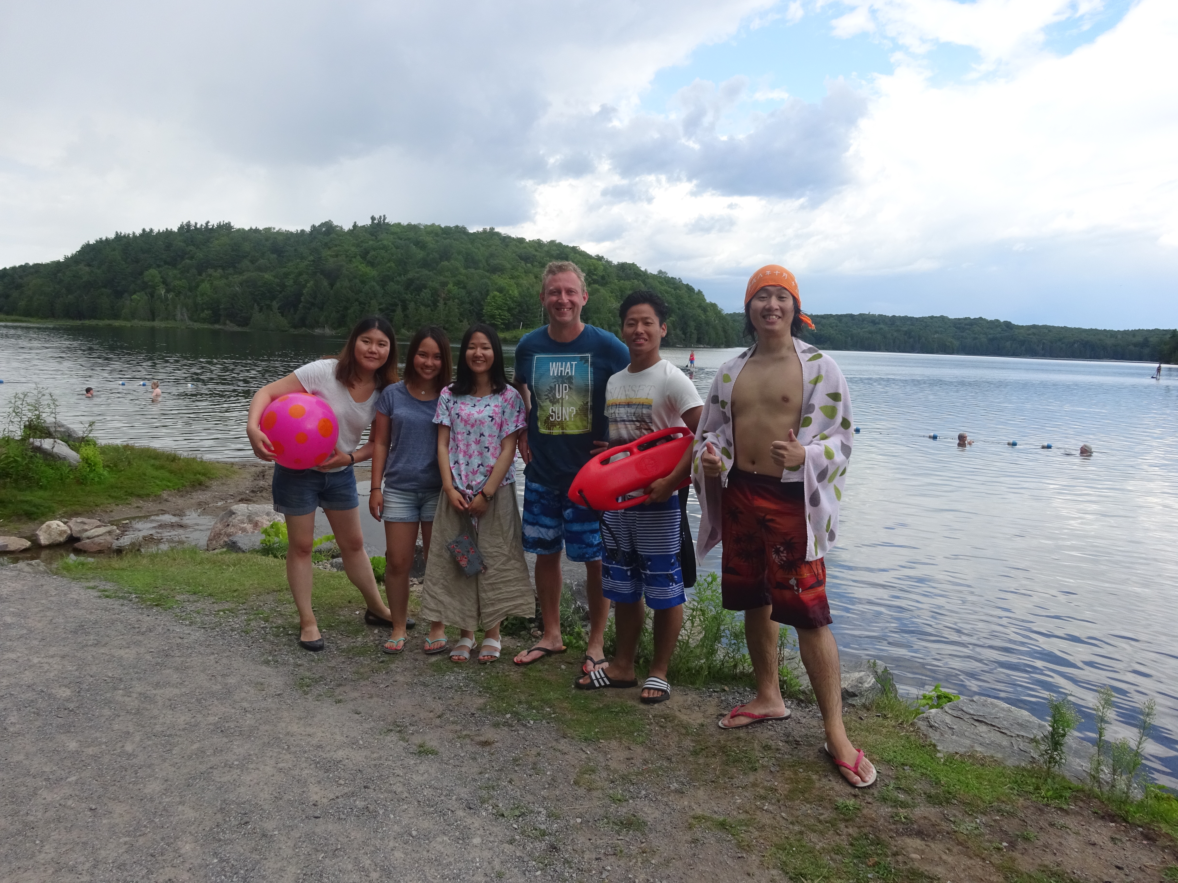 July 31, 2015 Fun beach day with the step by steppers! We studied