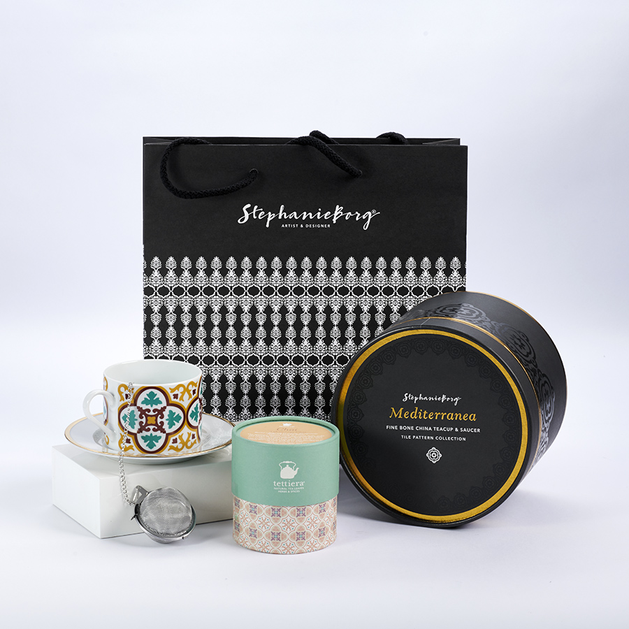 Mediterranea Tea Ritual Gift Bag M208 Stephanie Malta