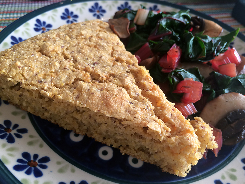 OilFree Whole Grain Skillet Cornbread [PlantBased, Vegan] Juicing