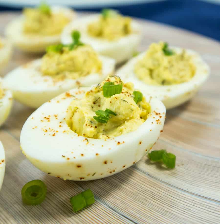 Best Deviled Eggs Recipe (Gluten Free, Easy) Apples for CJ