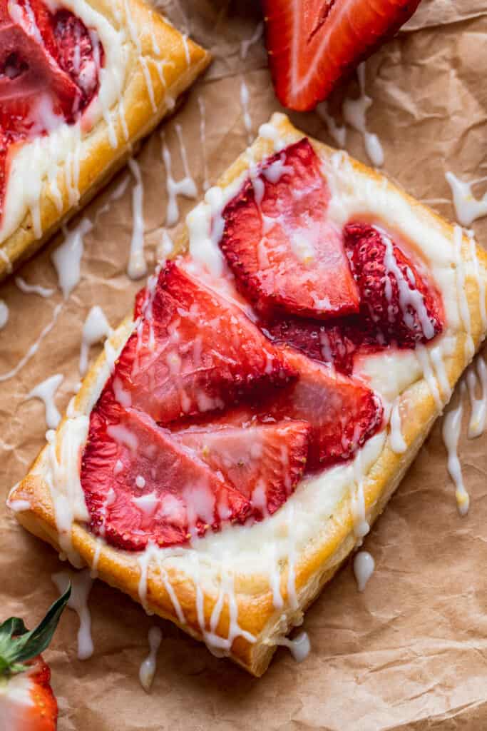 Strawberry Danish Stephanie's Sweet Treats Stephanie Rutherford