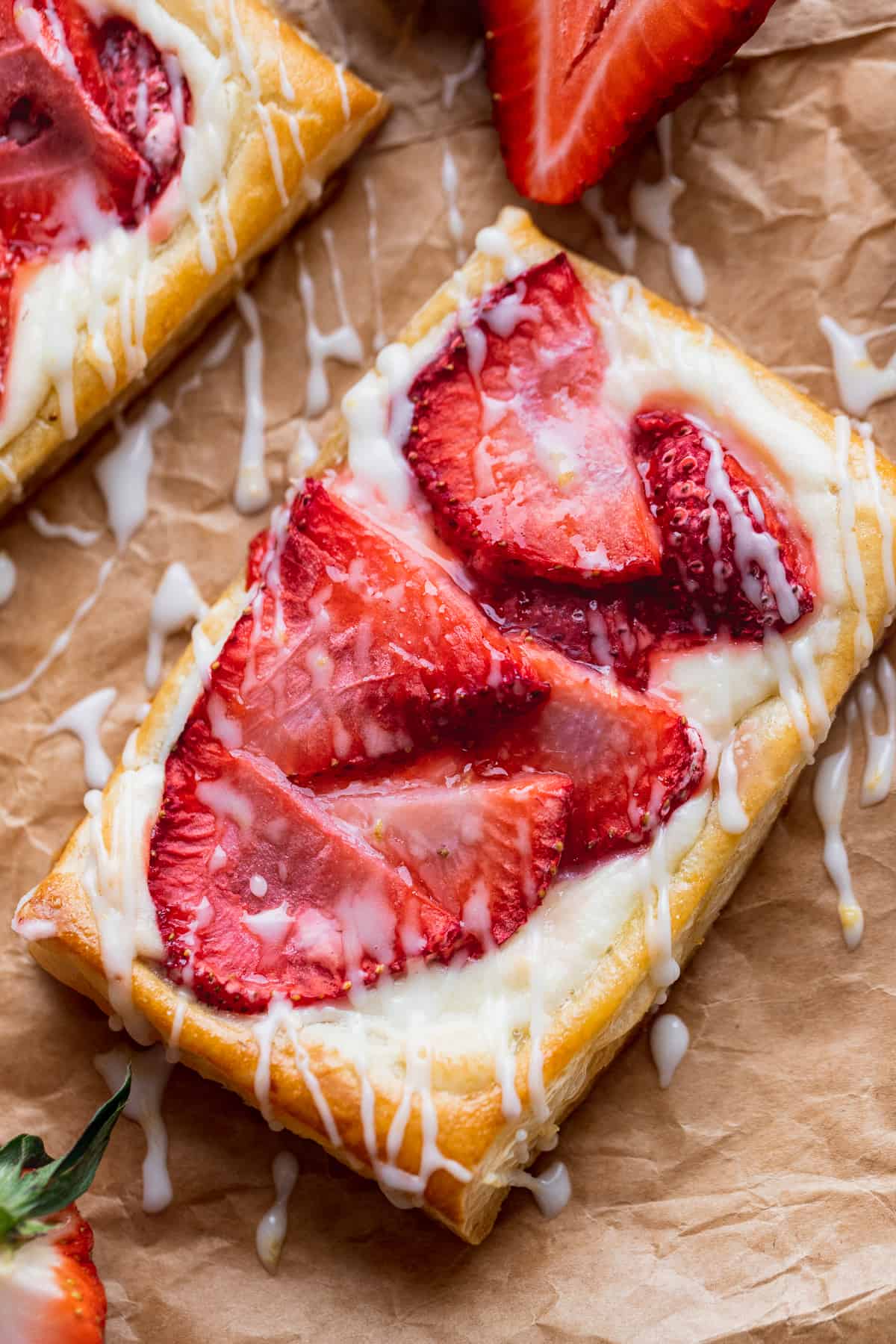 Strawberry Danish Stephanie's Sweet Treats Stephanie Rutherford