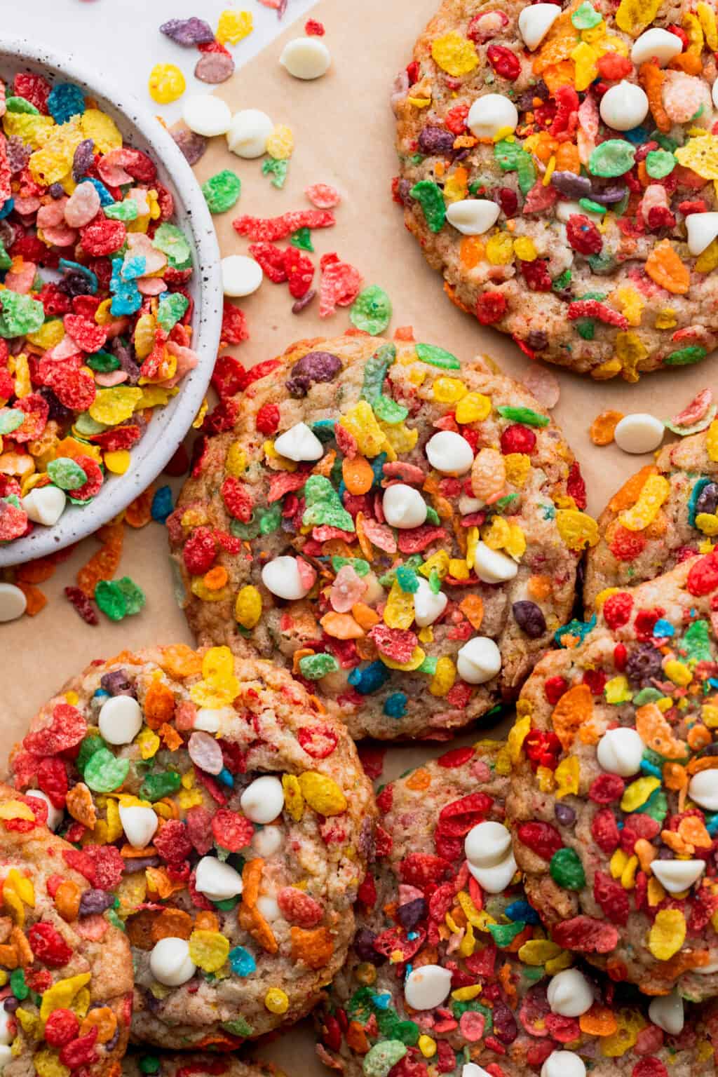 Fruity Pebble Cookies Stephanie's Sweet Treats
