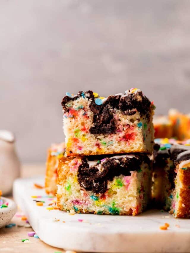 Birthday Cake Brownies Stephanie's Sweet Treats