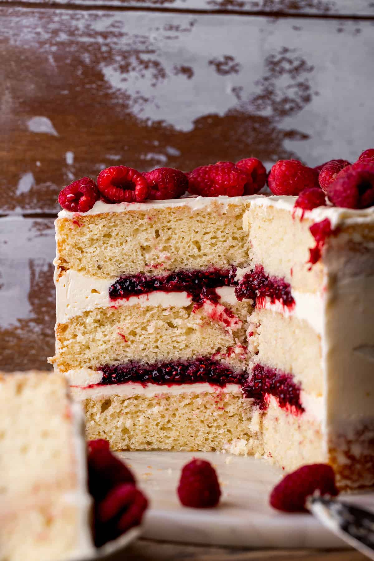 White Chocolate Raspberry Cake Stephanie's Sweet Treats
