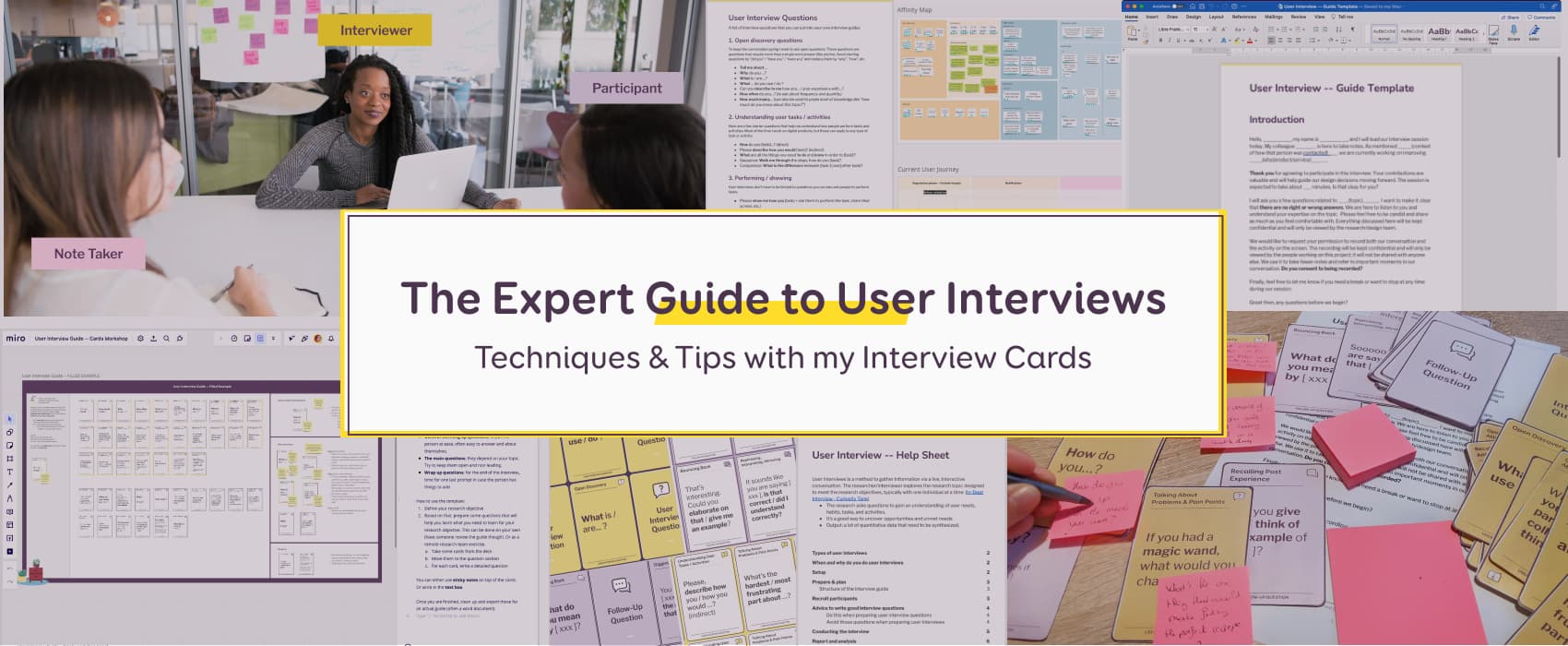 My Expert Guide to User Interviews Techniques & Tips with my Interview(03)