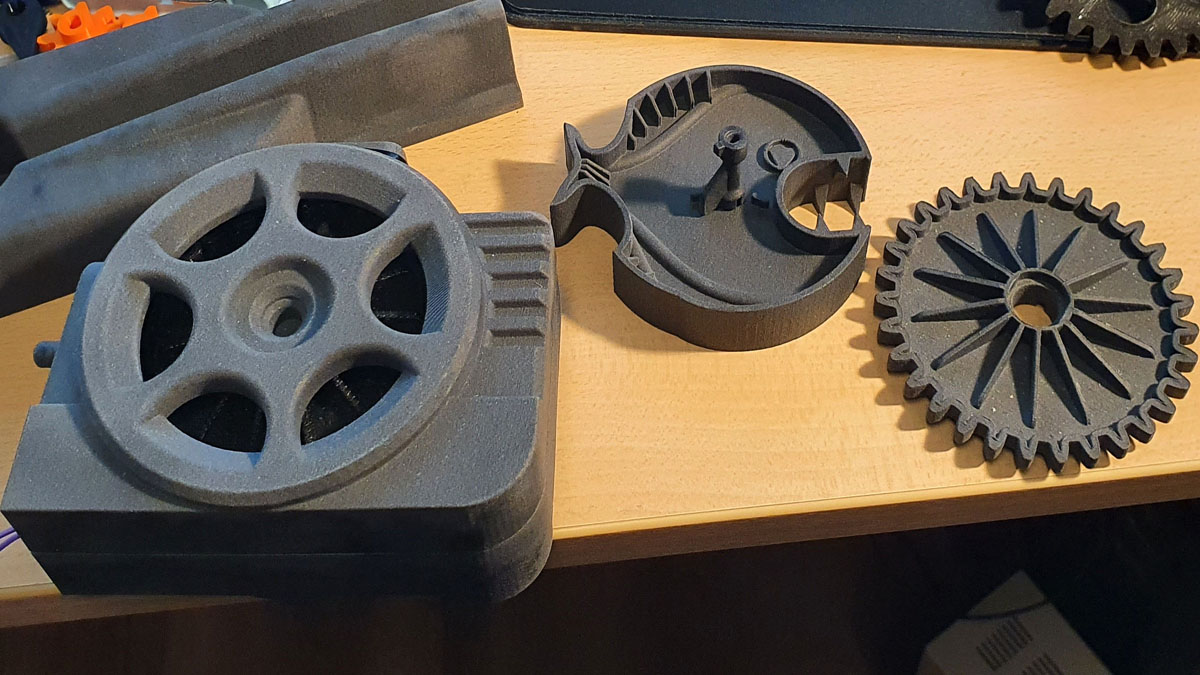 First 3D prints SLS printer Stephan van Lümig