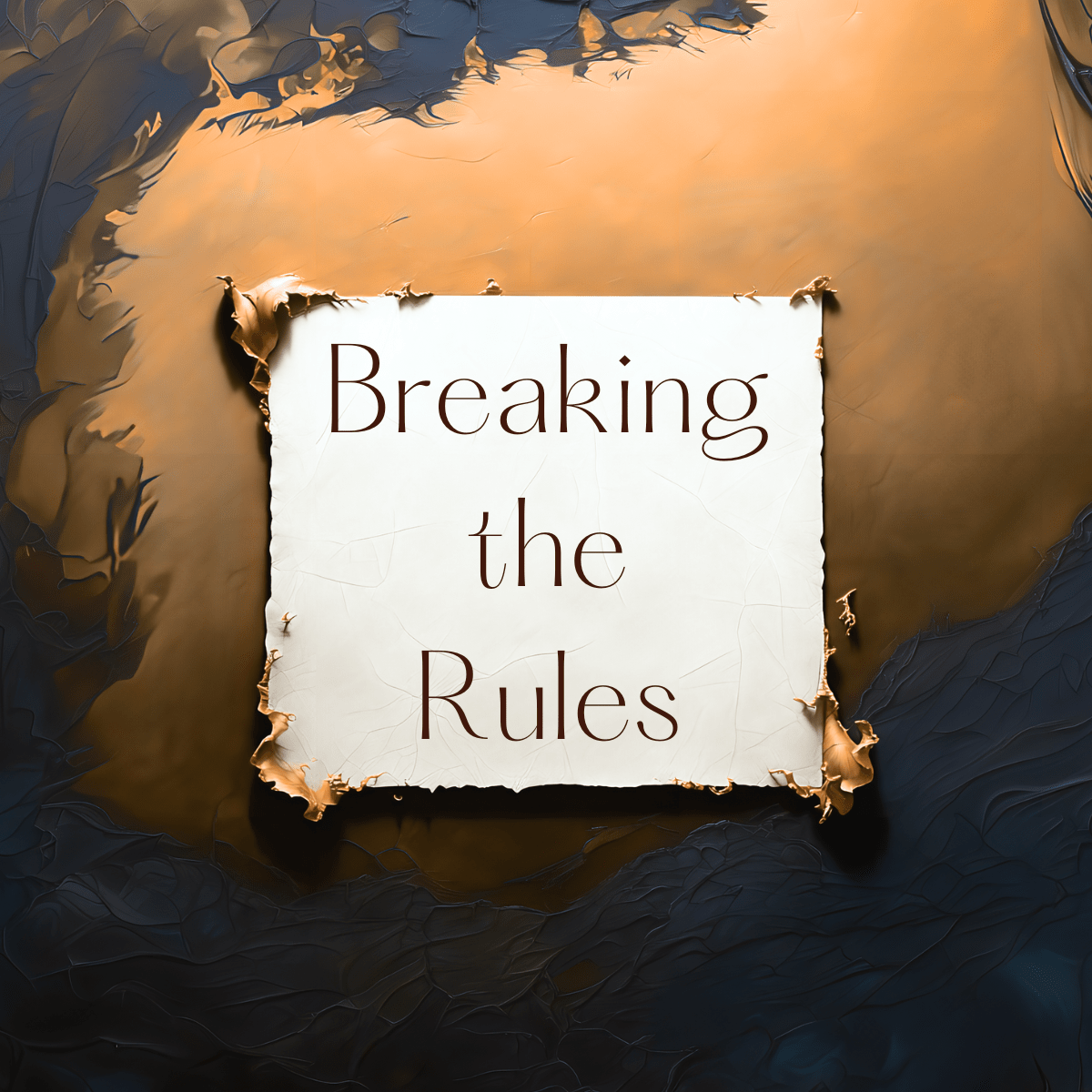 Breaking the Rules Stephen Gruppetta