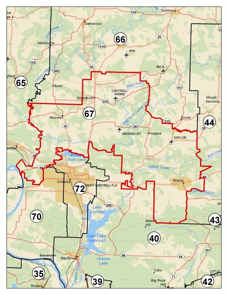 District Map State Representative Stephen Meeks