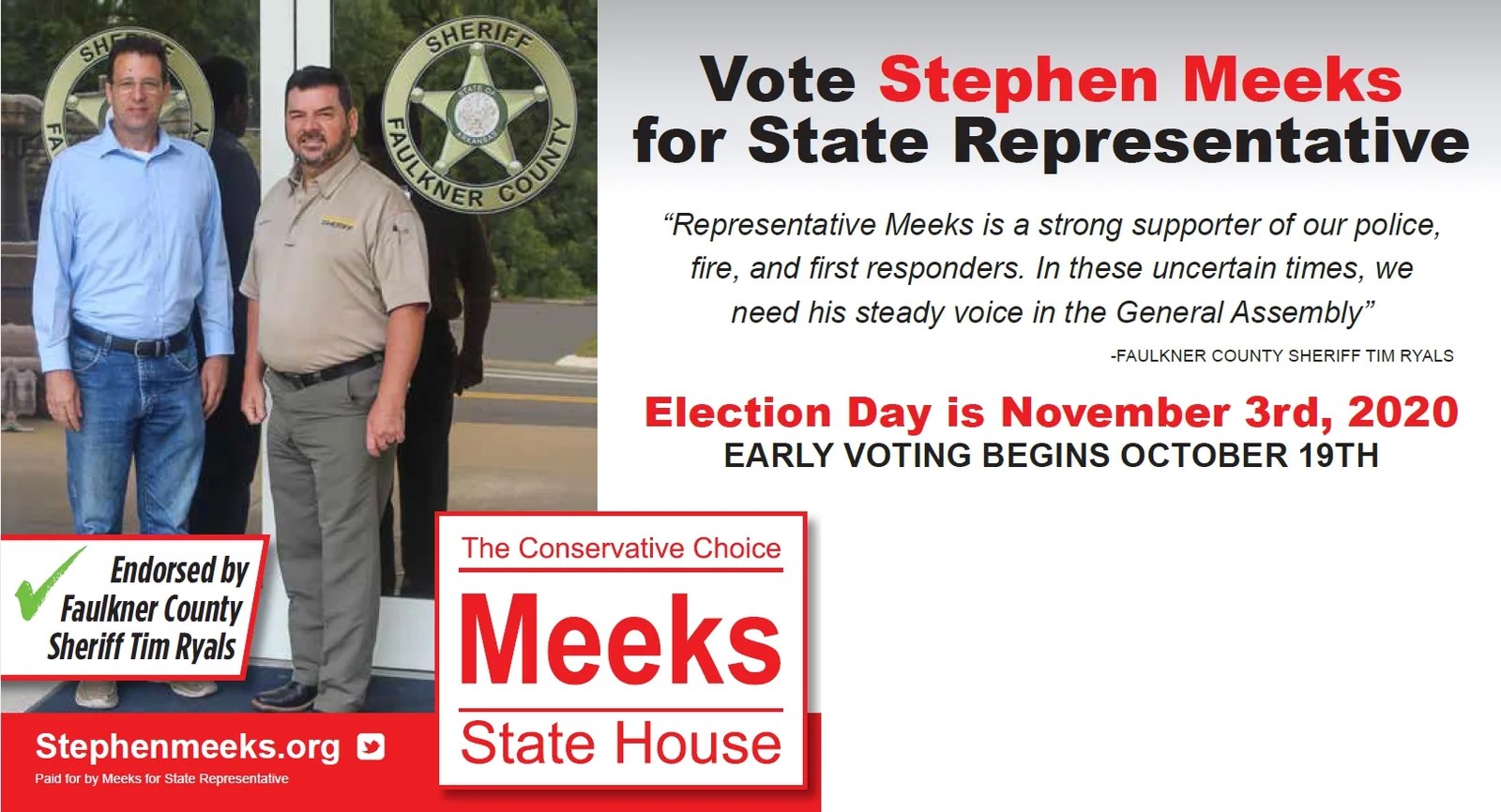 Arkansas State Representative Stephen Meeks