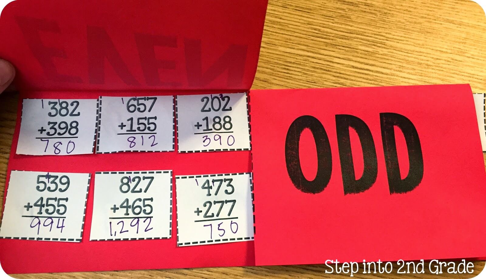 Triple Digit Addition With Regrouping! Step into 2nd Grade