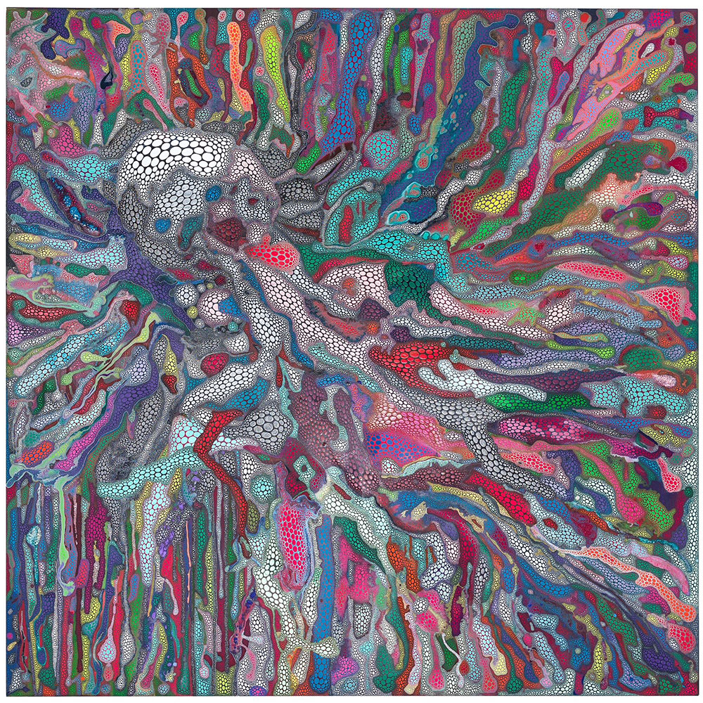 Medusa (in the sea of energy) Paintings Malgosia Stepnik