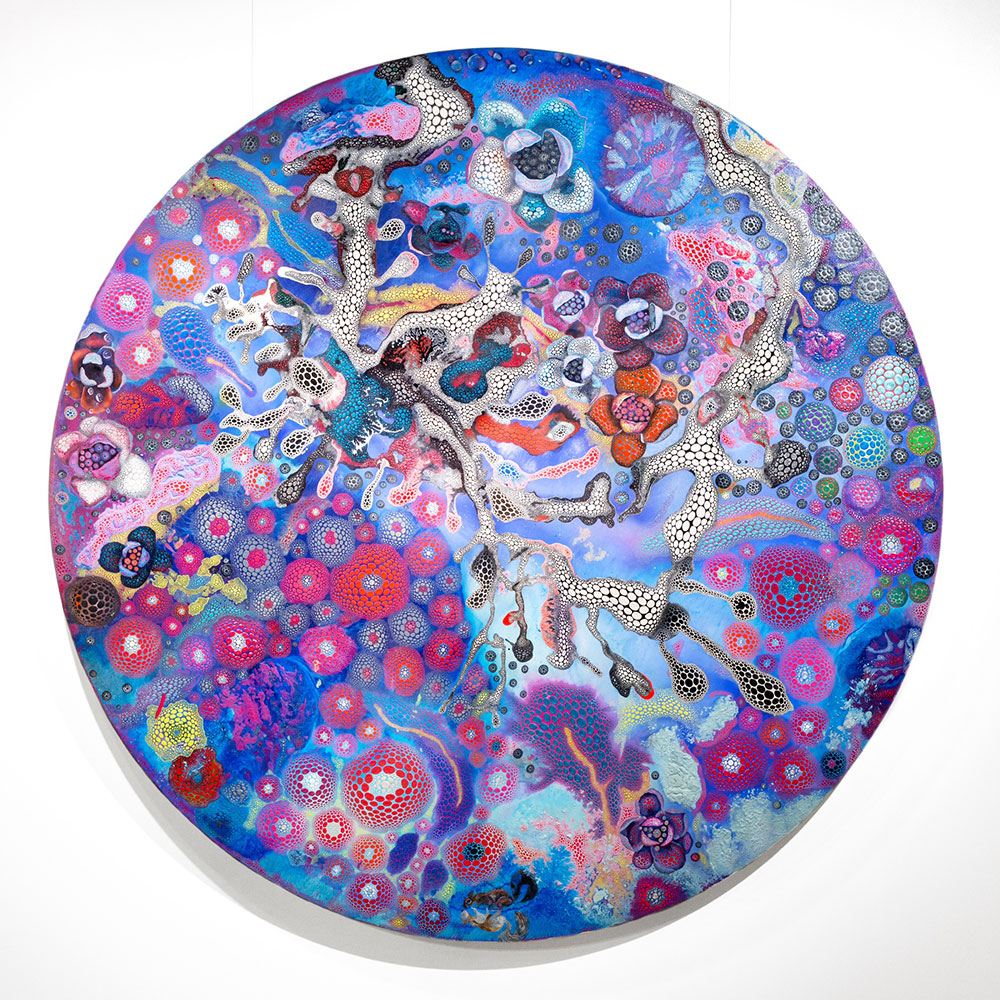 The World We Live In Paintings Malgosia Stepnik